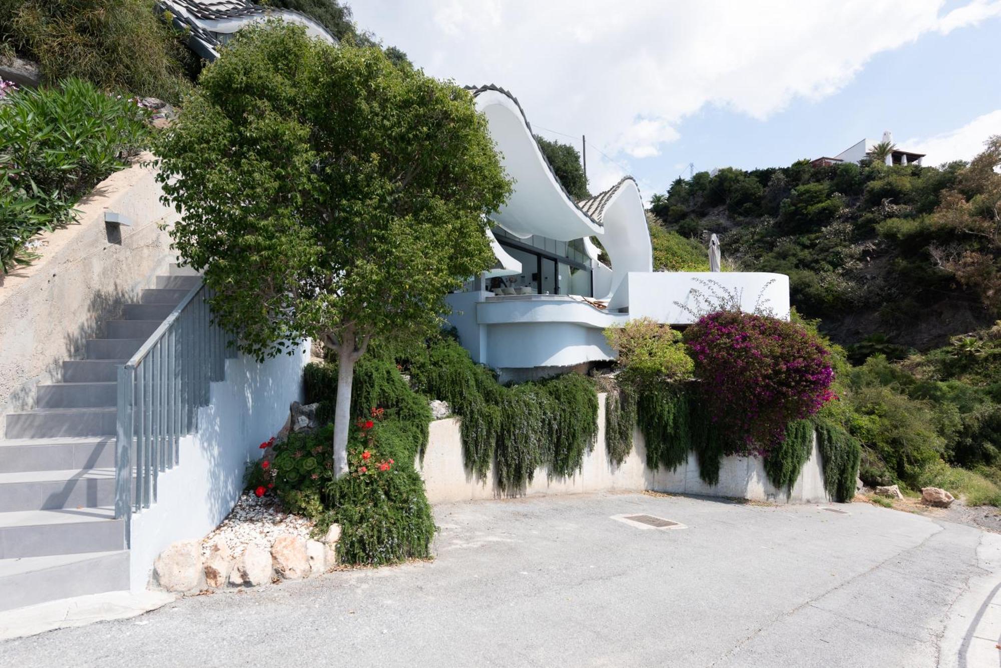 Rentitspain Casa Del Acantilado Piscina Climatizada Salobrena Exterior photo