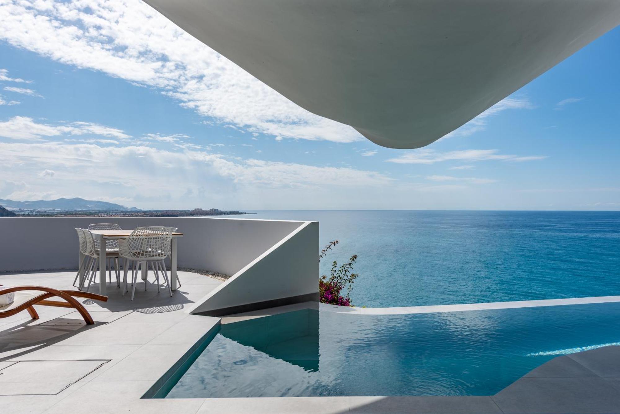 Rentitspain Casa Del Acantilado Piscina Climatizada Salobrena Exterior photo